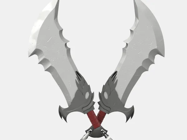 Lames du Chaos façon Bionicle (God of War)