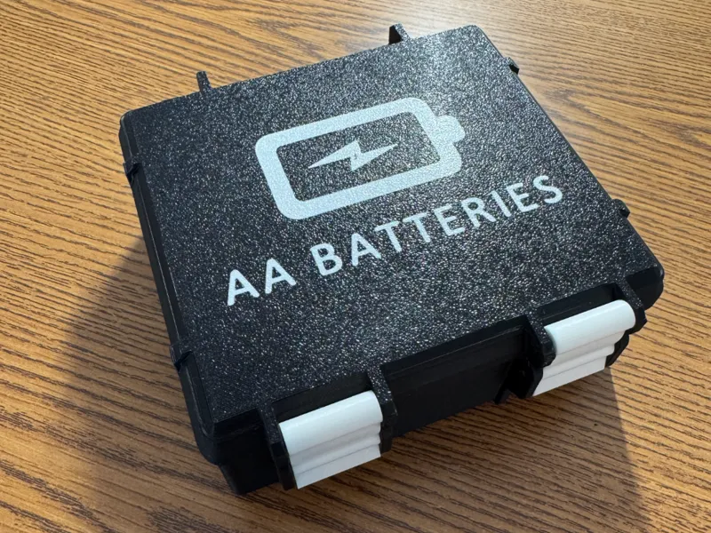 AA Battery Storage Box for Costco 48 pack