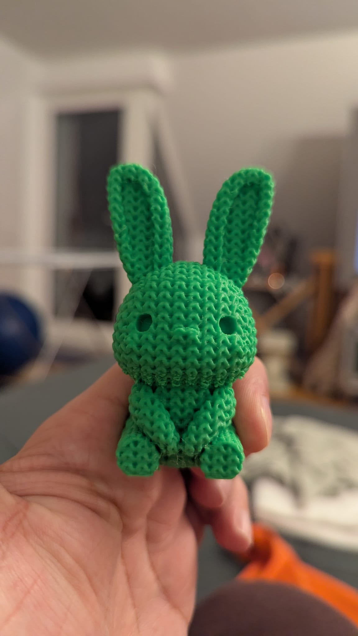 Miniatura 7 do modelo 3D Knitted Easter Bunny Rabbit