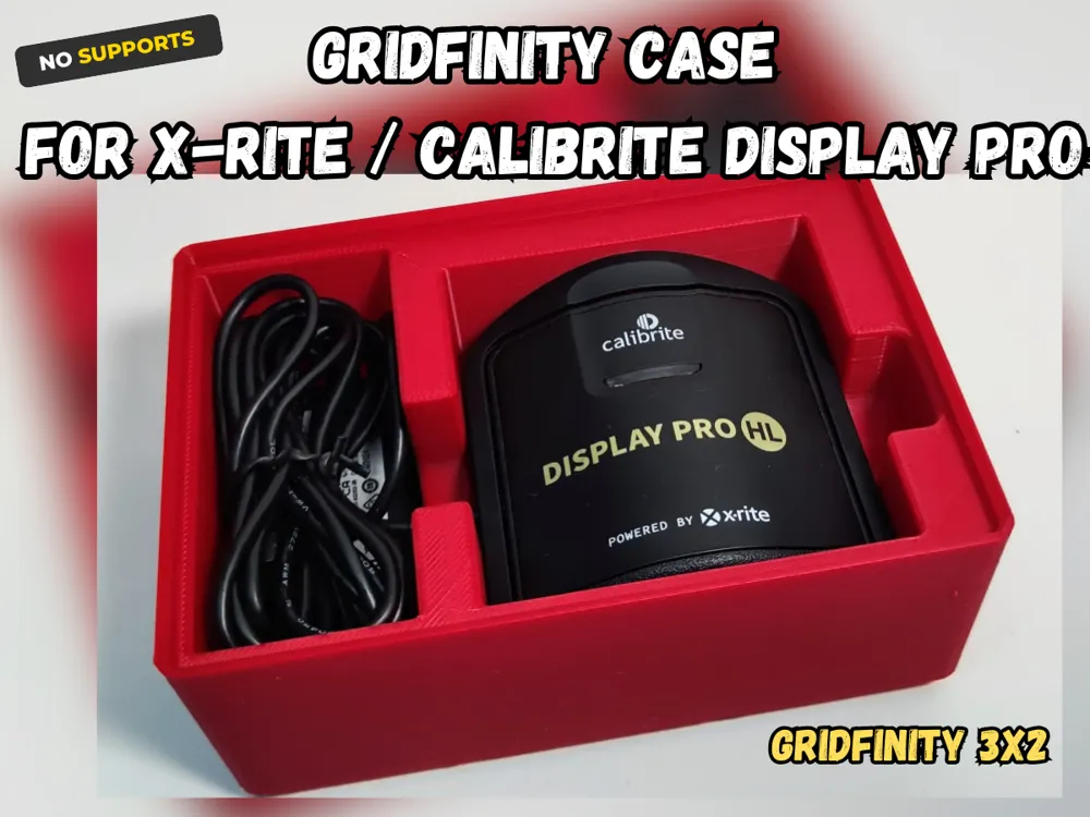 Gridfinity Case for X-Rite / Calibrite Display Pro - Free 3D Print ...
