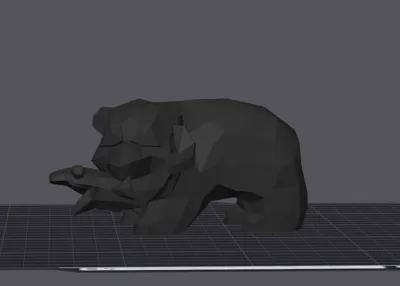Mr Grizz Statue - Free 3D Print Model - MakerWorld