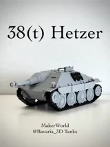 Модел на танк 38(t) Hetzer