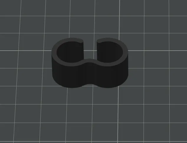 Curved Cable Clip