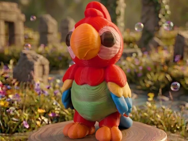 Balloon Parrot Rio Wings