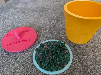 Marbles Tub with indoor ring