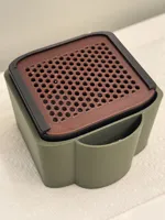 0.16mm layer, 3 walls, 35% infill, friction fit top