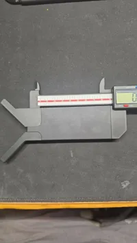 Radius Gauge for Cheapo Plastic Amazon Caliper