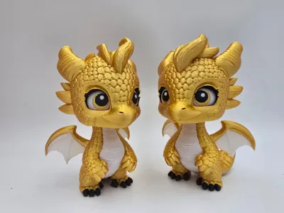 Golden Baby Dragon