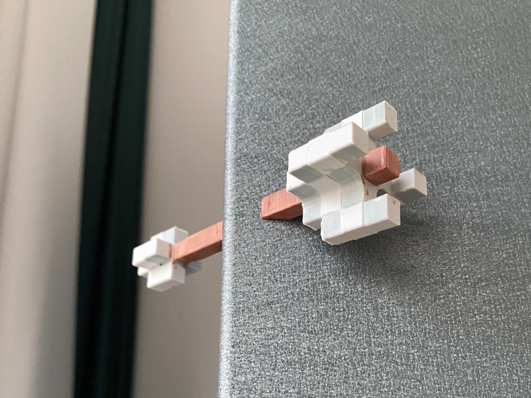 Miniatura 1 do modelo 3D 我的世界冰箱贴