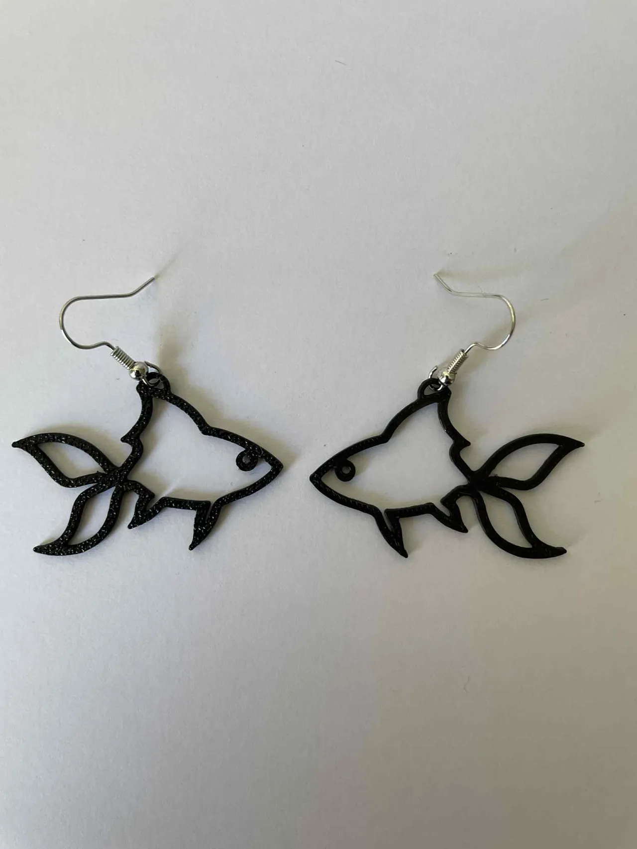 Goldfish Earrings view 2
