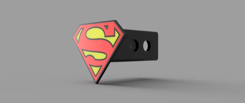 Superman Hitch Cover