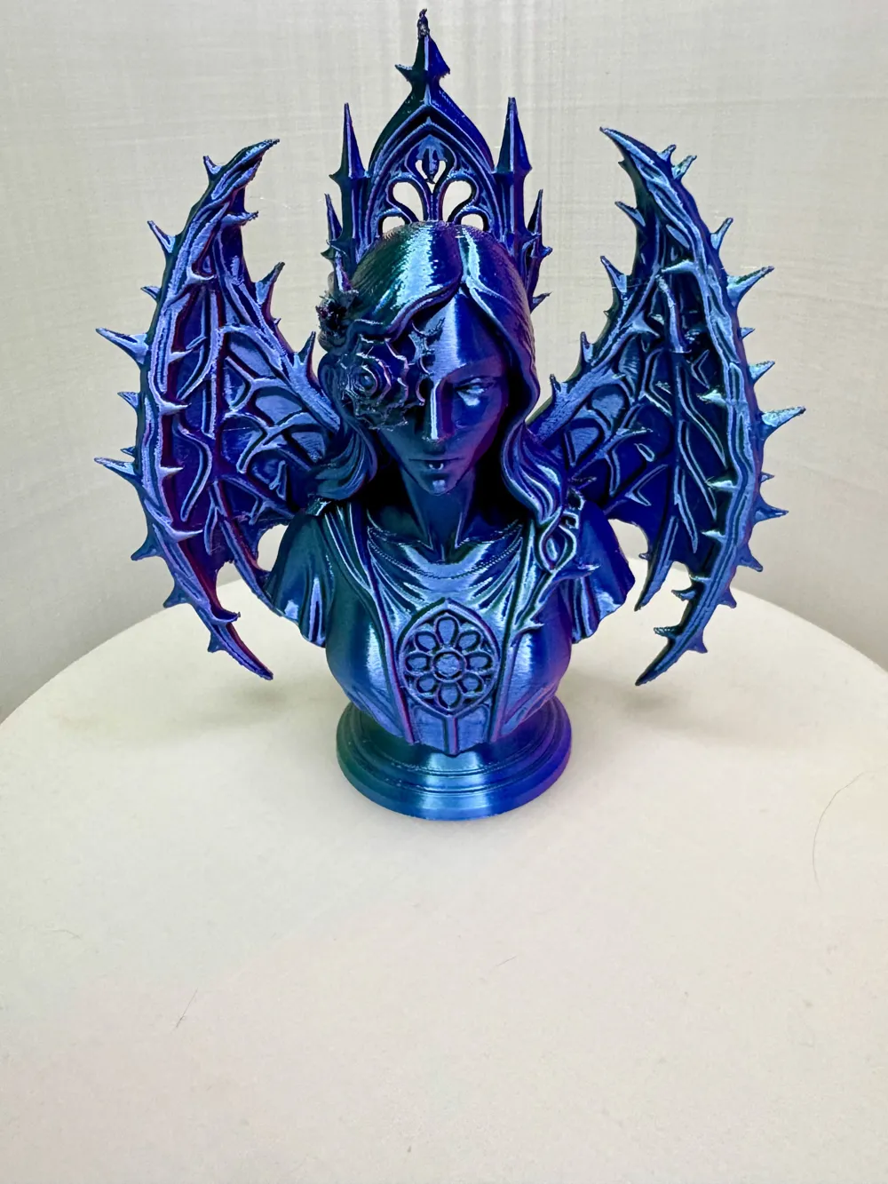 The Thorned Cathedral Angel - Free 3D Print Model - MakerWorld