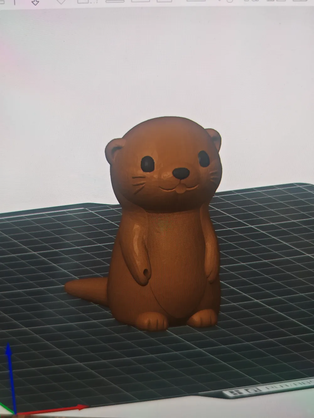 Printable Rod Rests Cute Otter Water Spitter Fountain - Free 3D Print Model - MakerWorld