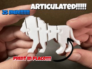 Articulated Lion