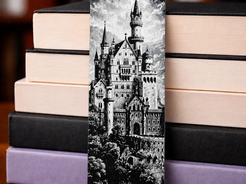 Neuschwanstein Castle Bookmark (0.2mm)