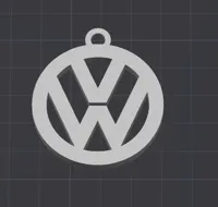 Porte-clés / pendentif logo VW — photo 1
