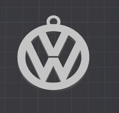 Porte-clés / pendentif logo VW