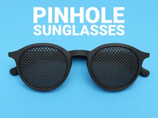 Pinhole Round Sunglasses
