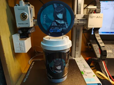 Zenless Zone Zero & Chabaidao Collaboration Coaster and Cup Sleeve Display