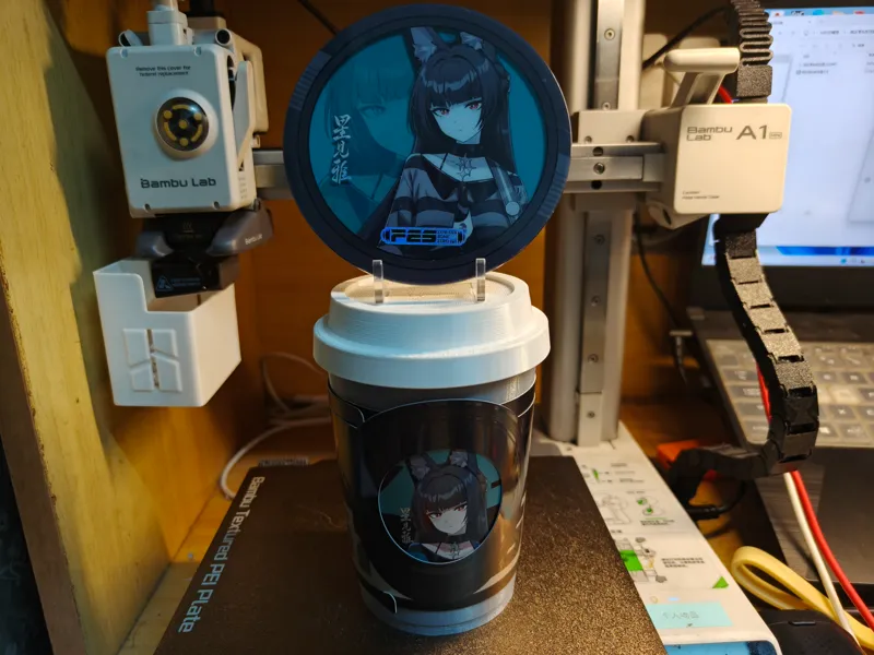 绝区零&茶百道联动杯垫杯套展示