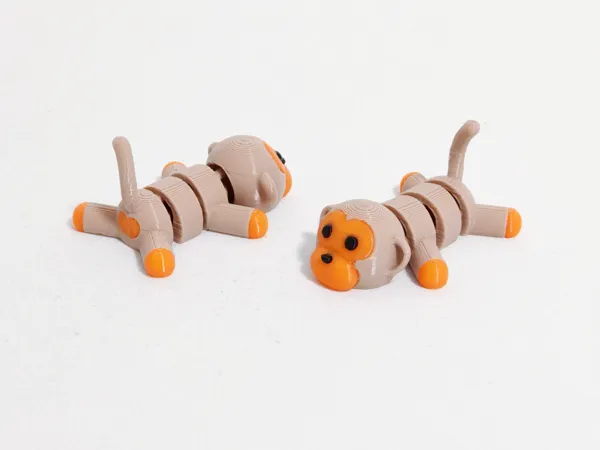 Bébé singe articulé
