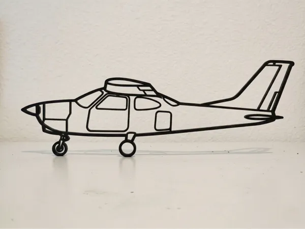Décoration murale avion Cessna 177 Cardinal