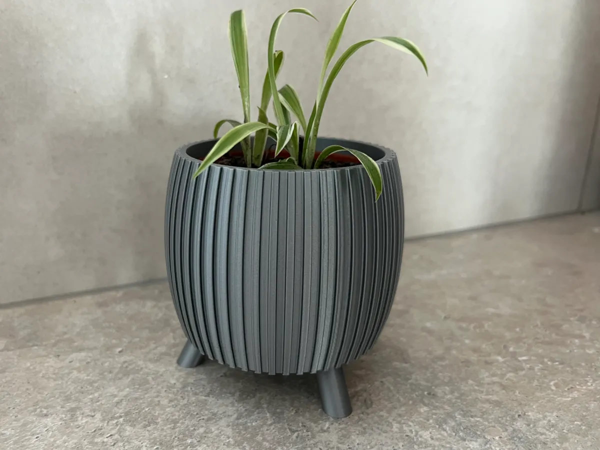 Modern flower pot - Free 3D Print Model - MakerWorld