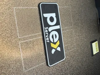 Magnetic Plex Server Badge