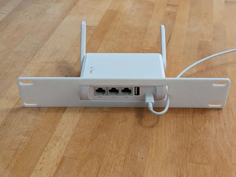 10 inch rack mount for GL.iNet Opal router