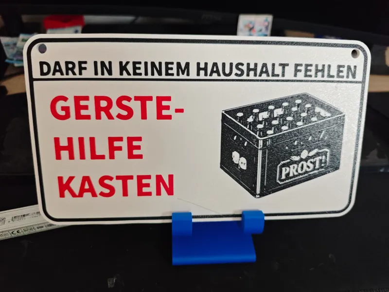 Gerste-Hilfe-Kasten für Bierfreunde