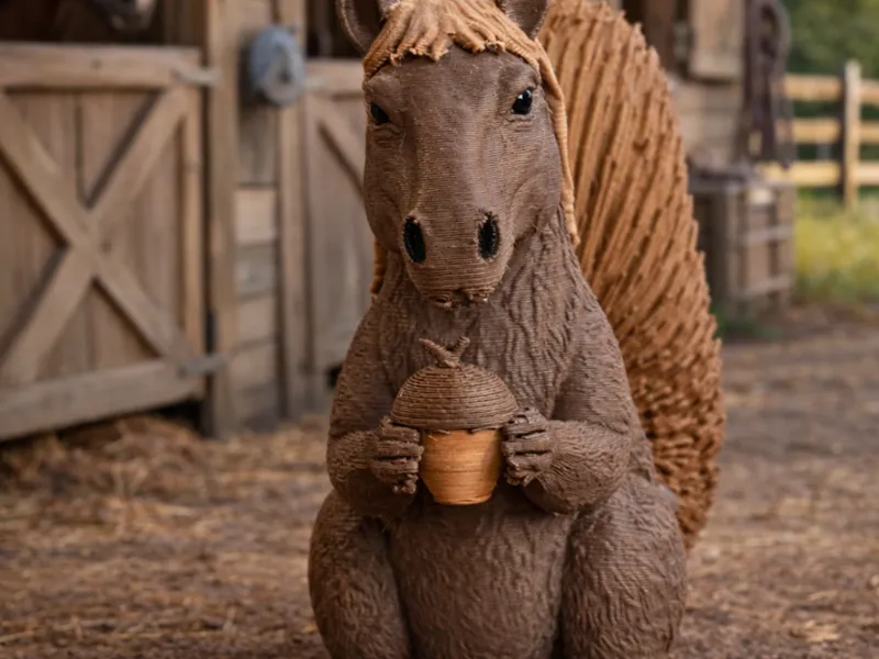Neigh the Horse Squirrel