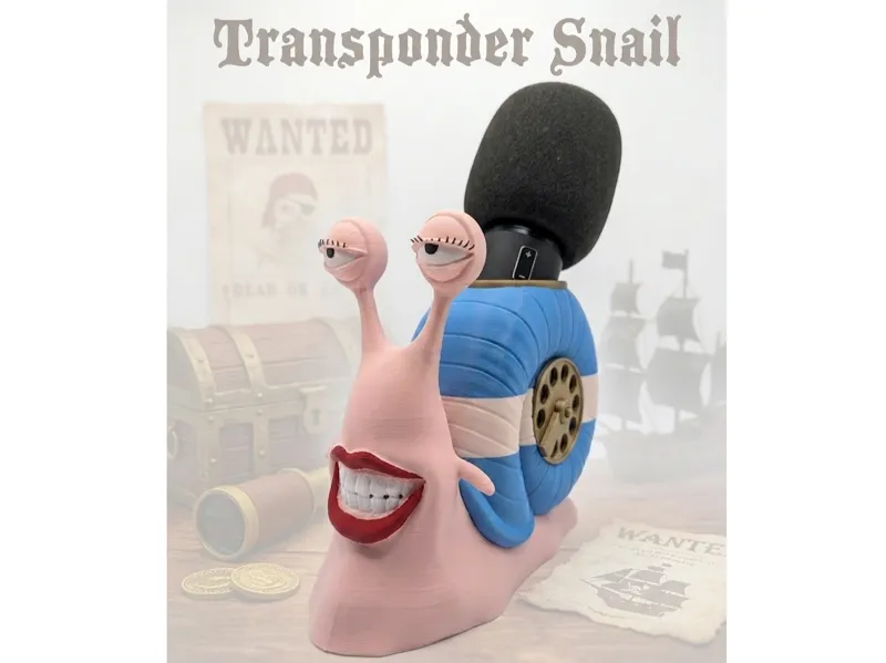 Den Den Mushi - Transponder Snail - Mic Stand