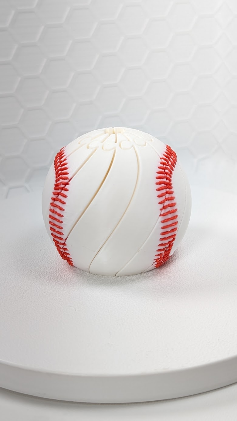 Miniatura 2 do modelo 3D Twisty Baseball