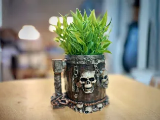 Ironbound Skull Tankard