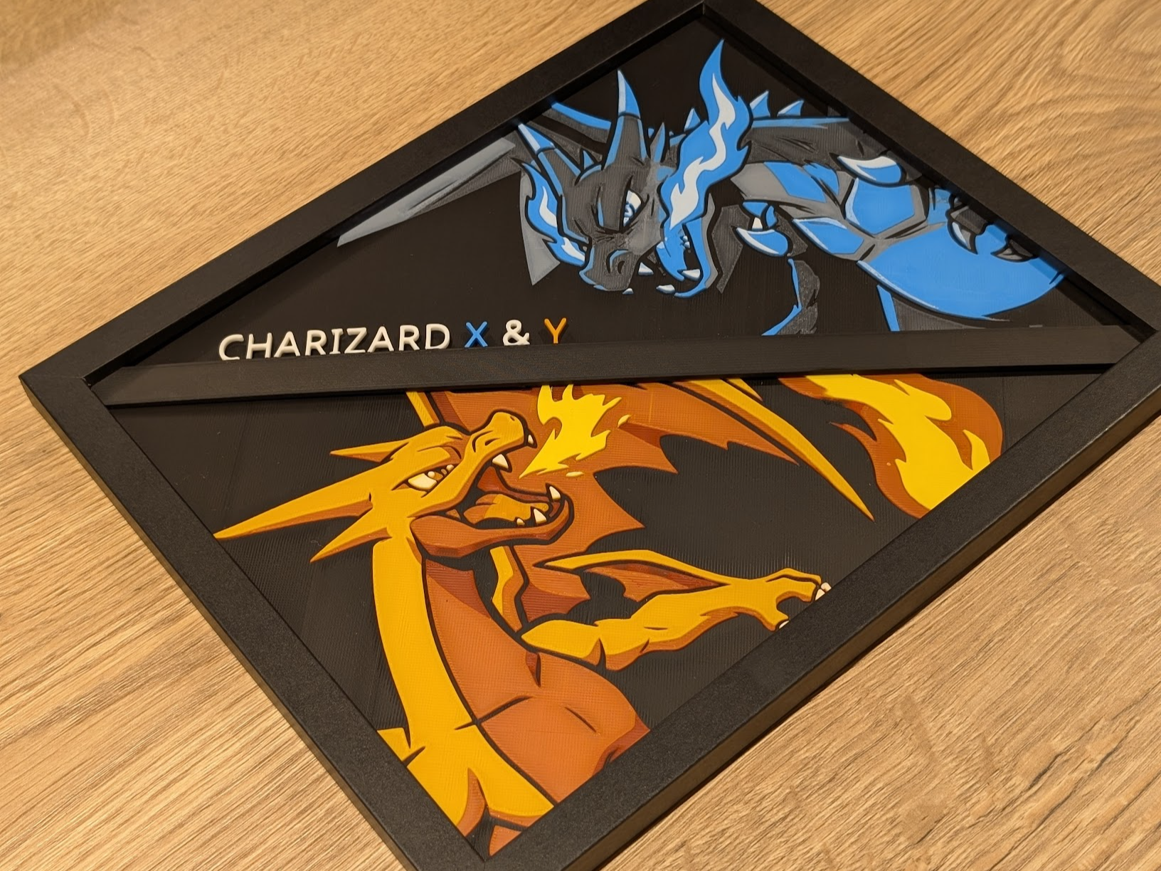 Charizard X & Y Hueforge 10x8