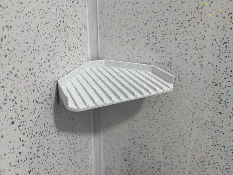 Corner Shower Sponge/soap holder 
