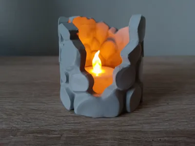 Cave Candle Holder