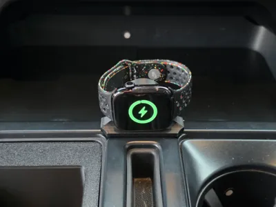 Watch Charger Mount Compatible w/ 2021+ F150