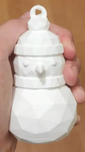 Snowman tree decoration