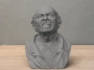 赫克托·萨拉曼卡胸像｜Hector  Salamanca Bust | Breaking Bad