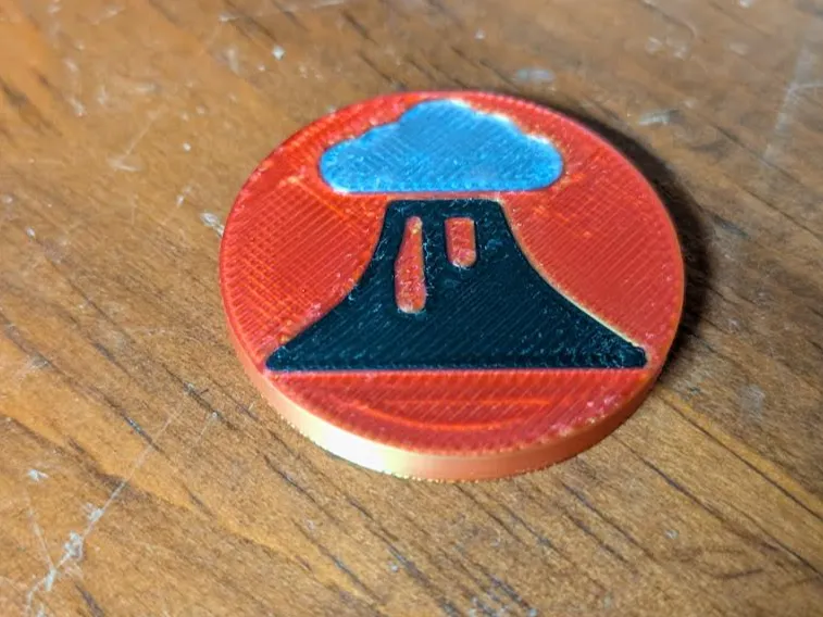 Volcano Coin
