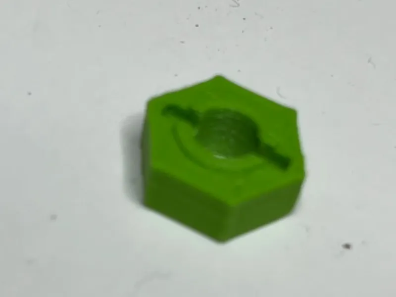 Wheel Hex Hub 12/5mm with 1.5/10mm Pin