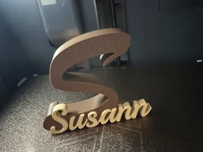 Display Decoration Name Susann