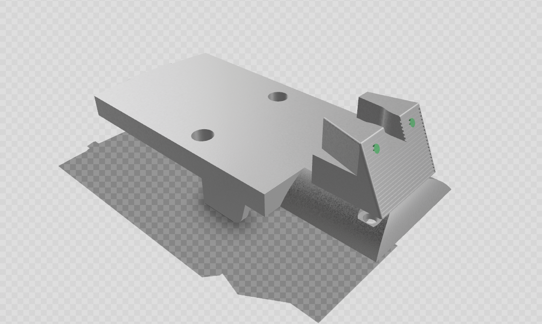 Miniatura 2 do modelo 3D DX2011C2下沉式一体转接板