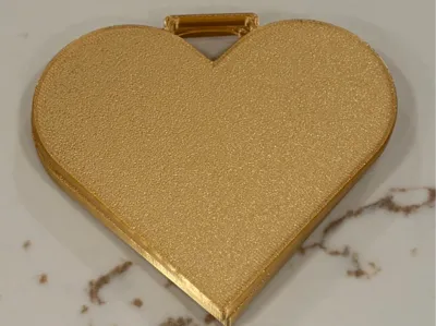 Heart-shaped Medal for Your Olympic Valentine