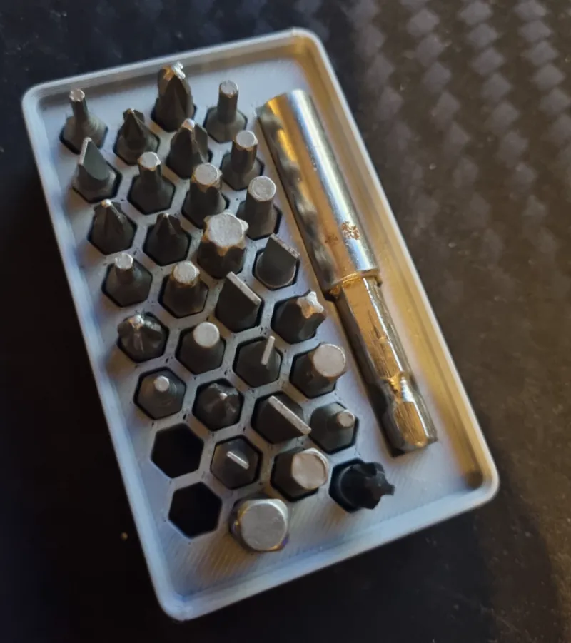 Hex bit holder