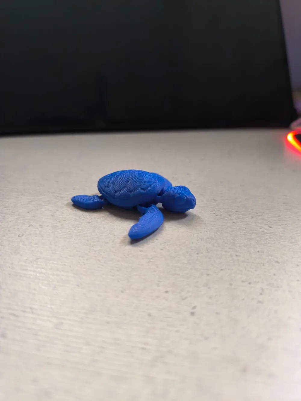 mini flexy sea turtle - Free 3D Print Model - MakerWorld