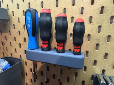 Ikea Skadis screwdriver holder