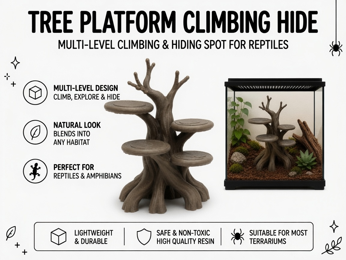 Tree Platform Climbing Hide – Multi-Level
