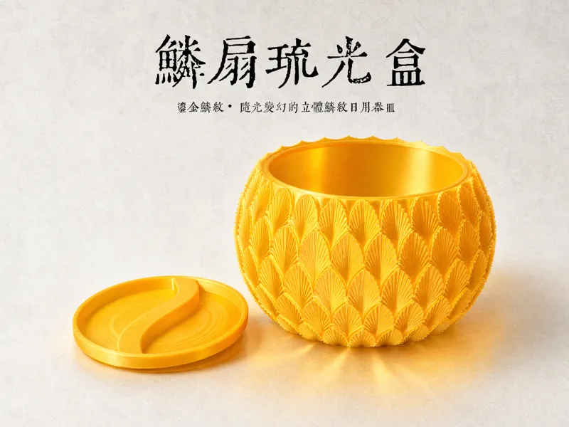 鳞扇琉光盒